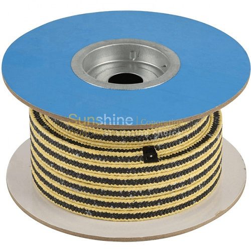 Expanded PTFE Graphite Packing with Aramid Yarn Corner