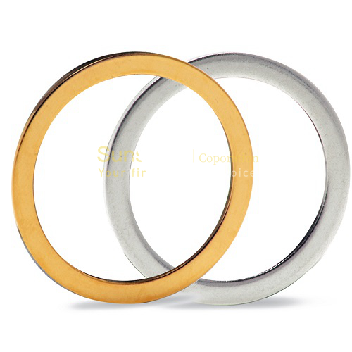 Gold or Silver plated OFHC copper gasket