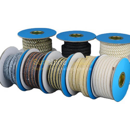PTFE Braided Packing with Silicone Oil Impregnation China
