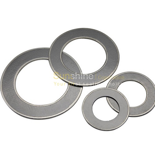 SS321 or SS304 Wire Mesh Inserted Expanded Graphite Gasket