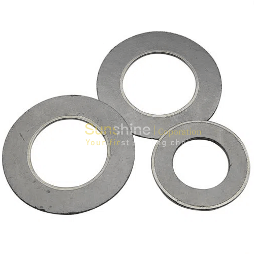 China Reinforced Graphite Gasket with Inner Eyelets