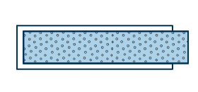 Machined Square Type PTFE Envelope Gasket