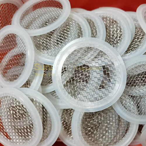 Silicone Sanitary Tri-clamp Screen Gaskets