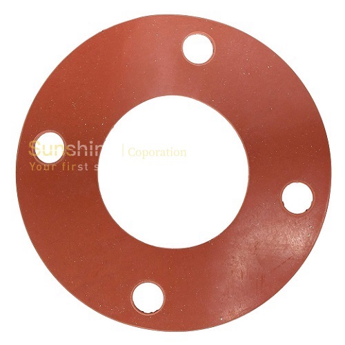 SBR Red Rubber Sheet 1/16 Thick 12 x 24 inch Red Rubber Gasket Material 1 Sheet U-Turn Fasteners 